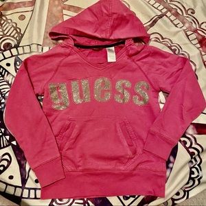 Girls Guess hooded sweatshirt